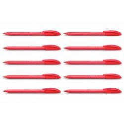 Staedtler 4320 Triangular Ballpoint Pens - Red - Box of 10