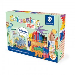Staedtler Dino Safari Large Colouring Set 4+