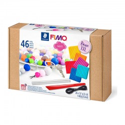 Staedtler 8023 FIMO Soft XXL Set for Modelling Clay