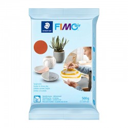 Staedtler 8100 FIMO air Air-drying Modelling Clay - 500g - Terracotta