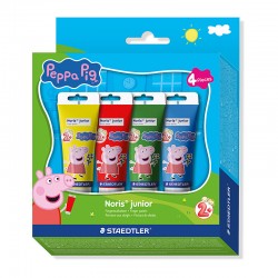 Staedtler 8814 L1 Peppa Pig Finger Paints - Pack of 4