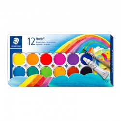 Staedtler Noris Watercolour Paint Tray and Brush