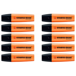 Stabilo Boss Highlighter Orange - Box of 10