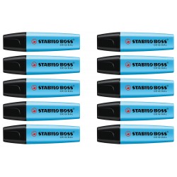 Stabilo Boss Highlighter Blue - Box of 10