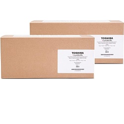 2 Pack Toshiba T3850PR Genuine Toner Cartridges