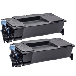 2 Pack Kyocera Compatible TK-3164 Toner Cartridges