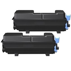 2 Pack Kyocera Compatible TK-3434 Toner Cartridges