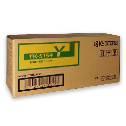 Kyocera TK-5154Y Yellow Genuine Toner Cartridge