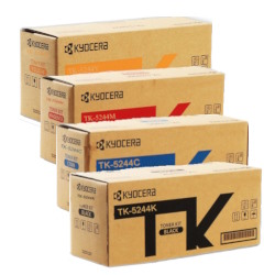 4 Pack Kyocera TK-5244 Genuine Bundle