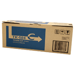 Kyocera TK-584C Cyan (Genuine)