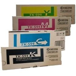 4 Pack Kyocera TK-594 Genuine Bundle