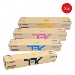 8 Pack Kyocera TK-8119 Genuine Toner Cartridges