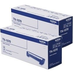 2 Pack Brother TN-1070 Genuine Bundle