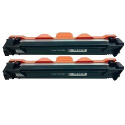 2 Pack Compatible Brother TN-1070 Bundle