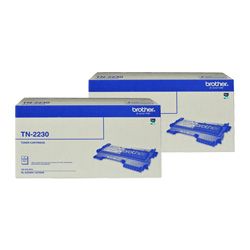 2 Pack Brother TN-2230 Genuine Bundle