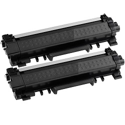 2 Pack Compatible Brother TN-2450 Bundle