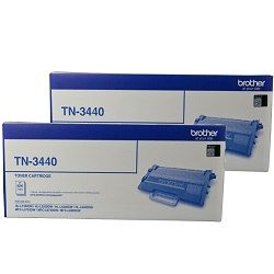 2 Pack Brother TN-3440 Genuine Bundle