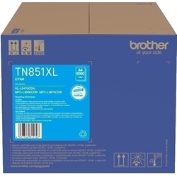 Brother TN-851XLC Cyan High Yield Genuine Toner Cartridge