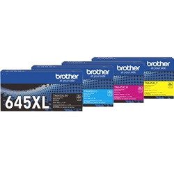 4 Pack Brother TN645XL Genuine Toner Cartridges