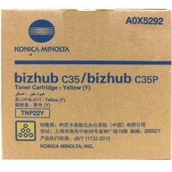 Konica Minolta TNP22Y Yellow (A0X5292) (Genuine) Konica Minolta TNP22Y Yellow (A0X5292) (Genuine)