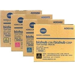 Konica Minolta TNP22 4 Pack Bundle (Genuine) Konica Minolta TNP22 4 Pack Bundle (Genuine)