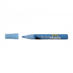 Texta Liquid Chalk Marker Wet Wipe Blue