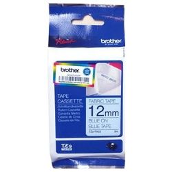 Brother TZe-FA53 Blue on Blue (Genuine)