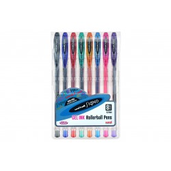 uni-ball Signo UM-120 Gel Ink - Angelic Colours - Wallet of 8