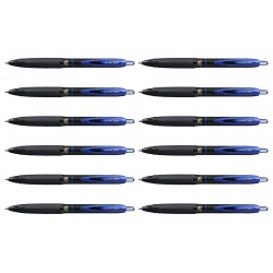 uni-ball Signo 307 Retractable Gel Pens - 0.5 Blue - Box of 12
