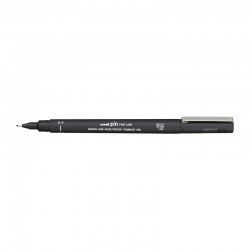 uni Pin Fineliner Pens 0.4 Black - Box of 12