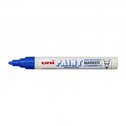 uni Paint Markers PX-20 Medium Bullet Tip - Blue - Box of 12