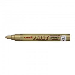 uni Paint Markers PX-20 Medium Bullet Tip - Gold - Box of 12