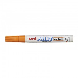 uni Paint Markers PX-20 Medium Bullet Tip - Orange - Box of 12
