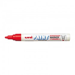 uni Paint Markers PX-20 Medium Bullet Tip - Red - Box of 12
