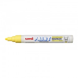 uni Paint Markers PX-20 Medium Bullet Tip - Yellow - Box of 12