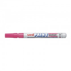 uni Paint Markers PX-21 Fine Bullet Tip - Pink - Box of 12