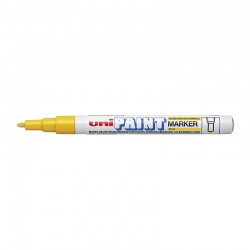 uni Paint Markers PX-21 Fine Bullet Tip - Yellow - Box of 12