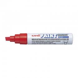 uni Paint PX-30 Marker - Bold Chisel Tip - Red