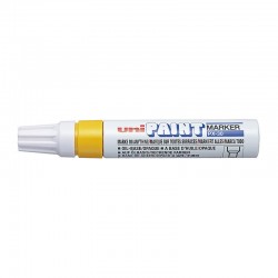 uni Paint PX-30 Marker - Bold Chisel Tip -Yellow