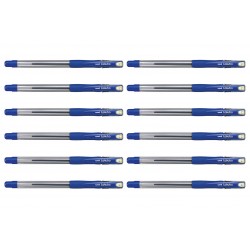 uni Lakubo SG-100 Ballpoint Pens - 1.4mm Tip - Blue - Box of 12