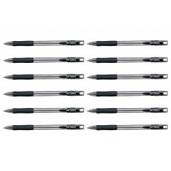 uni Lakubo Ballpoint Pens 1.0 Black - Box of 12